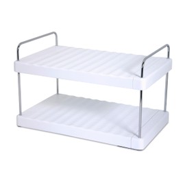 Copco Reusable Bottle Organizer, 7.5" L x 12.2" W x 7.5" H, White