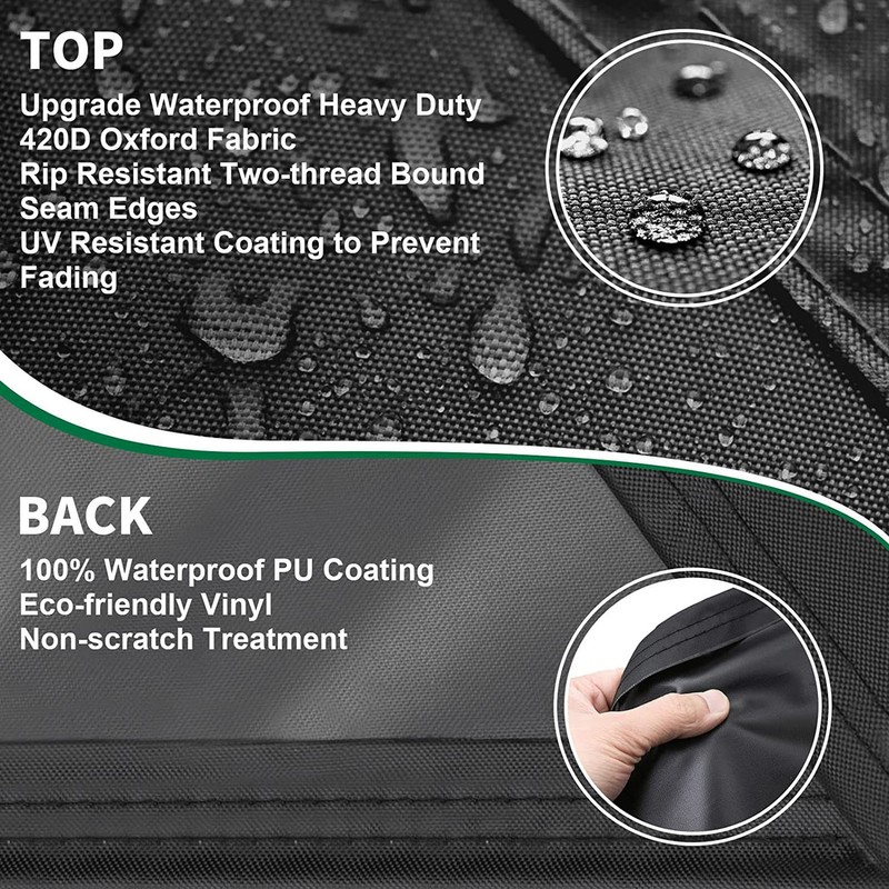 420D Oxford Fabric Waterproof BBQ Grill Cover Heavy Duty Waterproof