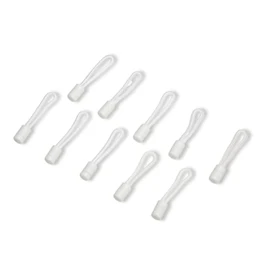 Stayput White Pull Cords - 10 Pack, Used with Shock Cords & Zippers for Canvas Sold Separately