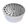 Fleximatic Coladera Zero Olores Universak, Acero Inoxidable, Modern, Colador