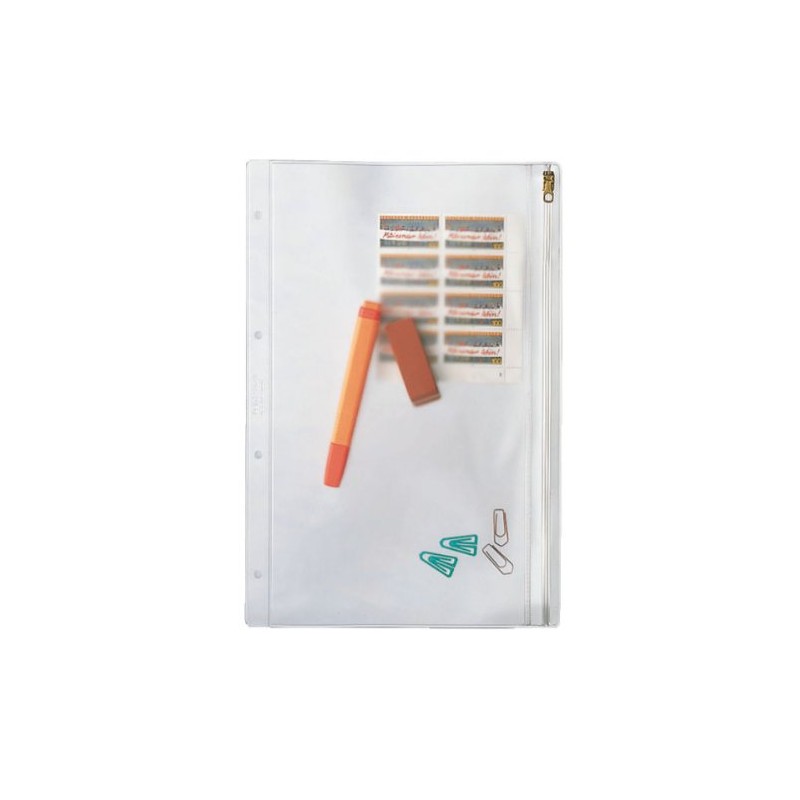 Leitz Small Items Bag 4040, with Gleitvers Closure A4 PVC