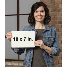 ComplianceSigns.com Pull To Release Door In Emergency Safety Sign, 10x7 inch Plastic for Enter/Exit