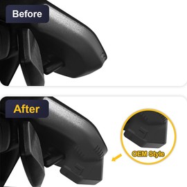 Fitcamx 4K Dash Cam Suitable for GMC Canyon 2023-2026 AT4 AT4X Elevation Denali (Has Auto-Dimming), OEM Factory Look, 2160P UHD Video, WiFi & APP, Loop Recording, G-Sensor, Plug & Play, 64GB Card