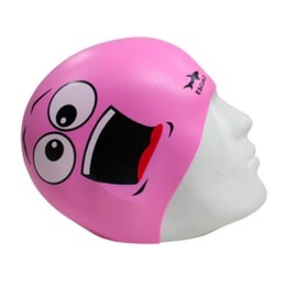 escualo Gorra para Natacion I Unisex I Adulto I Modelo Splash Griton I Silicon I Impermeable I Unitalla I Color Rosa