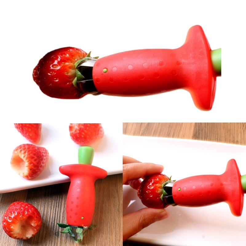Pack of 3 Strawberry Strunk Remover, Tomato Stem Top Leaf