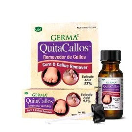 Unbranded Germa Quita Callos Corn and Callus Remover 0.5oz Bottle with applicator