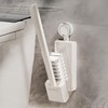 Mrbin Disposable Toilet Brush and Holder Set, Cleaner Toilet Bowl