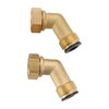 Bropury Garden Hose Elbow Connector 45 degree hose elbow Hose