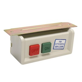 Tutoy On/Off Power Push Button Switch Box for Industrial Sewing Machine Motor 110 Volt Without Wire