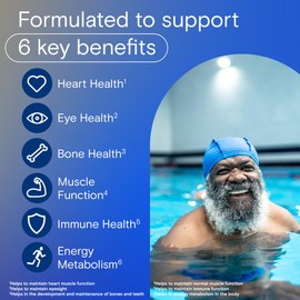 One A Day One A Day Multivitamin For Men 50 Plus - Daily Vitamins For Men With Vitamins A, B, C, D, E, Calcium, Selenium, Magnesium And Zinc To Support Immune, Bone, Heart And Eye Health, And Energy, 90 Tablets