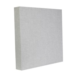 ATS Acoustics Bass Trap Low Range Sound Absorbing Echo Reducing Studio Acoustic Wall Panel 24" x 24" x 4" (Platinum)