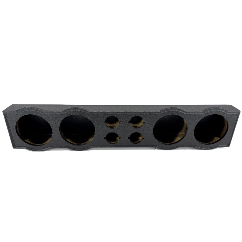 Mega Bass Universal Speaker Panel 4x8" Tweters Speaker Pod Enclousure