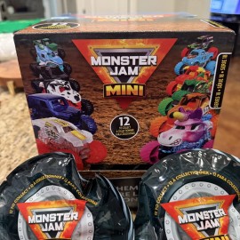 Spin Master Monster Jam Minis 2025 Series 18 Lot Of 4 Blind Bags Includes 1 Rare