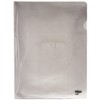 Rexel Nyrex Premium A4 Document Folder, Clear Embossed, 100mic, Cut