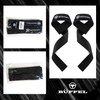 BÜFFEL Wrist Straps Wrist Wraps for Weight Training, Grip Assistance,