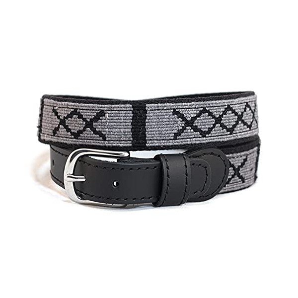 A Tail We Could Wag Cotton & Leather Belt -
