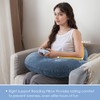 QUEEN ROSE Reading Pillow, Gaming Pillow for Lap, Sitting in