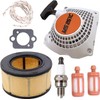 Pull Start Starter Rewind Recoil Assembly with Air Filter Fuel