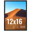 LaVie Home 12x16 Picture Frame for Wall Display, 12x16 Black