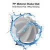 midgreyeye 4 Stück Kunststoff Shaker Kugel Shaker Proteinshake Shaker Ball