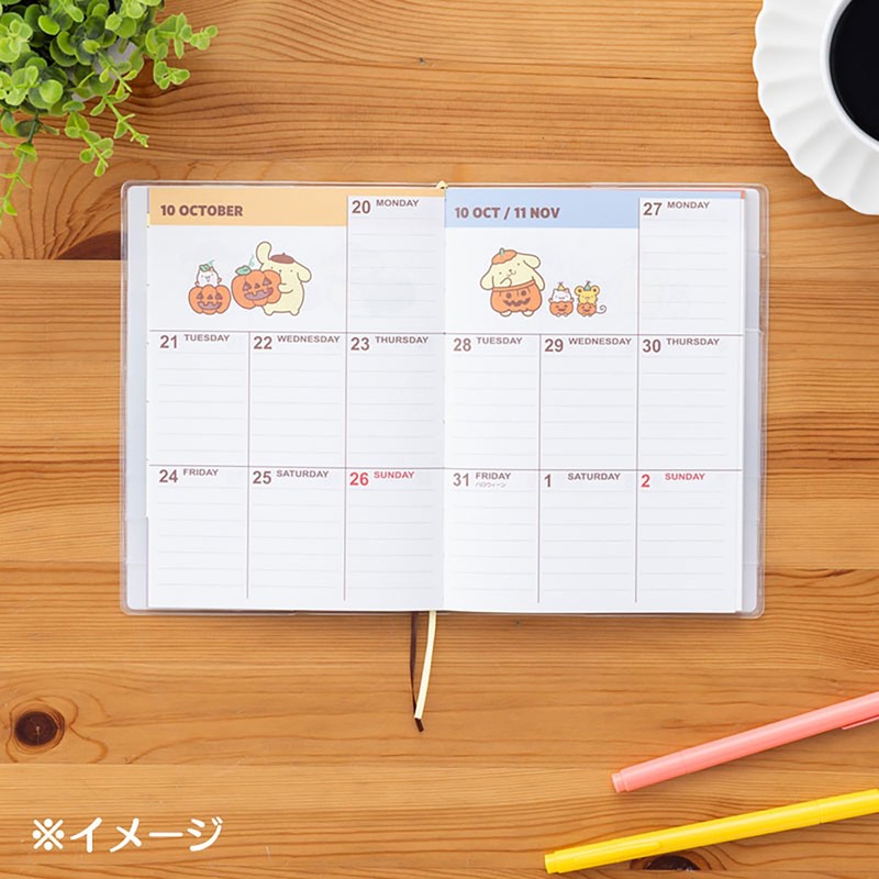 Sanrio (SANRIO) B6 Diary (Block Type) 2026 Pom Pom Purin