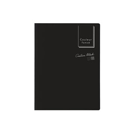 Pilot Clulefonse FCF01-30-B Dot Square Sticky Notes, Black, Set of 5