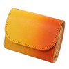 Corocul Mini Wallet, Genuine Leather, Ombre Dye, Doesn’t Fold Bills