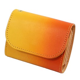Corocul Mini Wallet, Genuine Leather, Ombre Dye, Doesn’t Fold Bills