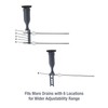 Bathroom Sink Pop-up Stopper Replacement for Lavatory Pop-up Drain Assembly,