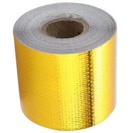 Gatuida Foil Tape High Temperature Resistant Seal Tape for Exhaust Insulation Versatile Patching for Ductwork and Pipe Repair and Weatherproof