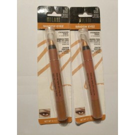 Milani shadow eyez pencil#12 golden bronze. lot of 2 new,sealed.
