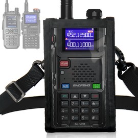 BaoFeng Radio Holster Molle Radio Pouch for AR-5RM UV-21R UV-5R K5 Plus BF-F8HP PRO Two Way Radio Walkie Talkies Holder Case Duty Belt Accessories Radio Storage Holder Adjustable Shoulder Strap