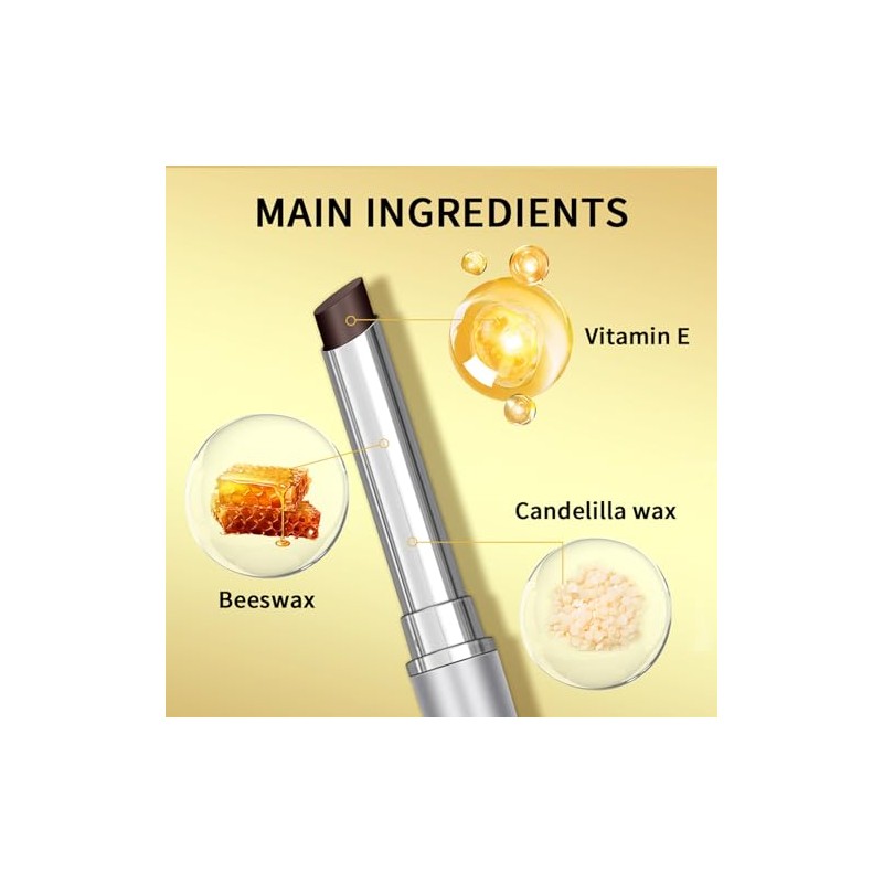 2PCS Hydrating Honey Lipstick，Sheer Tinted Lip Balm for All Skin