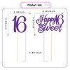 Happy Sweet 16th Centerpiece Sticks, Happy 16th Birthday Decorations, Sweet