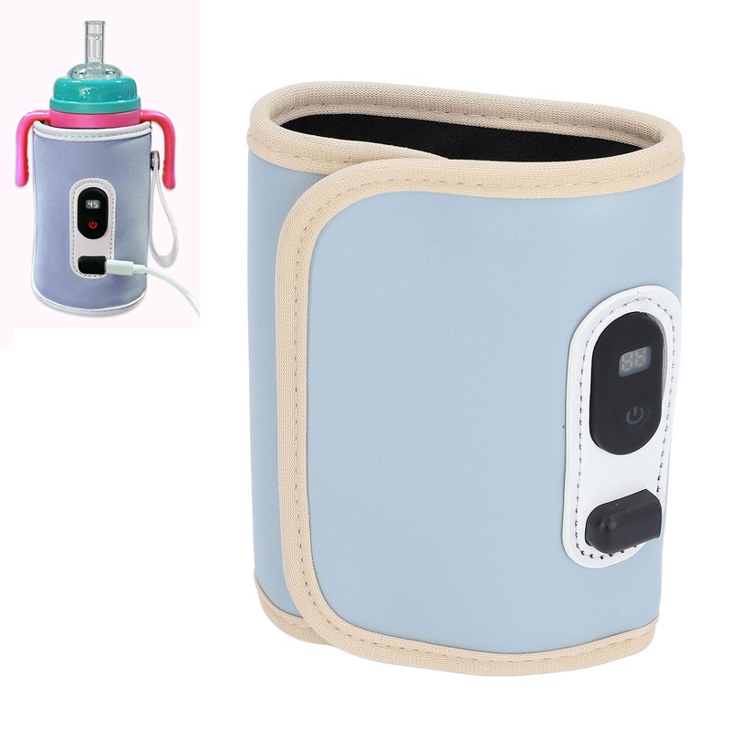 Baby Bottle Insulation Cover 21 Speeds Temperature Adjustable Portable USB