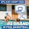 GoSports Splash Hoop Swimming Pool Basketball Game, Includes Poolside Water