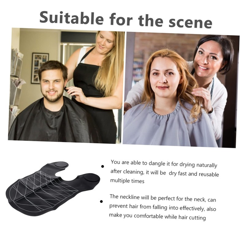 Ipetboom 1pc Salon Neck Tray Ergonomic Hair Dyeing Perming Tool