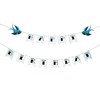 All Things Rockabilly 1950s Swallow Bird Happy Birthday Banner