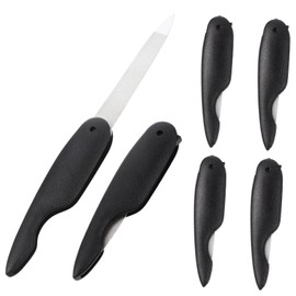 FRCOLOR 6pcs Small Folding Nail Files Reusable Manicure Tools for Polishing Fingernails Portable Dual-Sided Buffing Files for Stylish Nail Care Travel