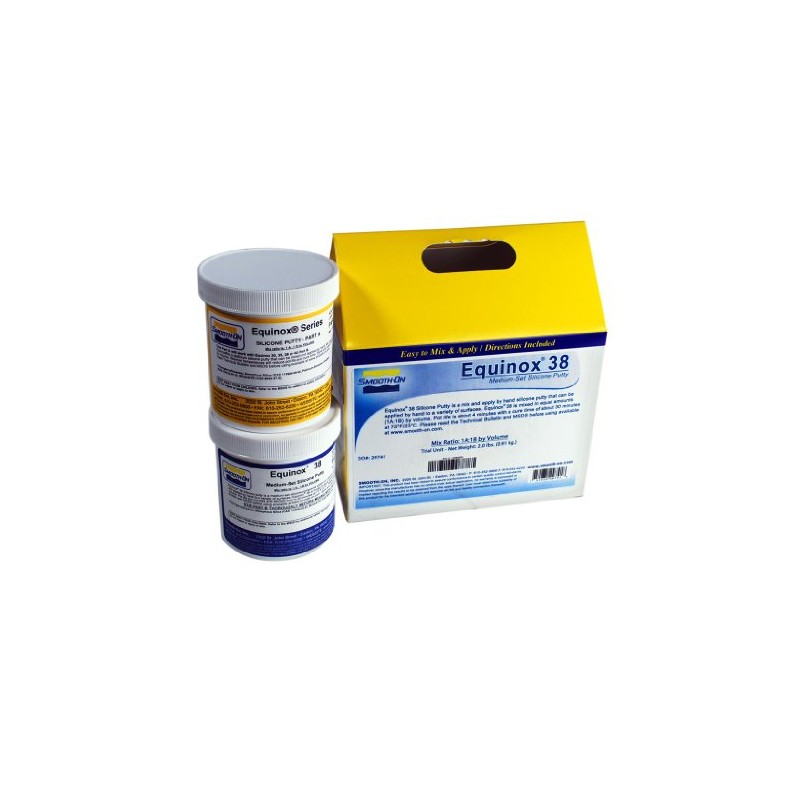Equinox 38 Medium - Mix & Apply-by-Hand Platinum Mold Putty