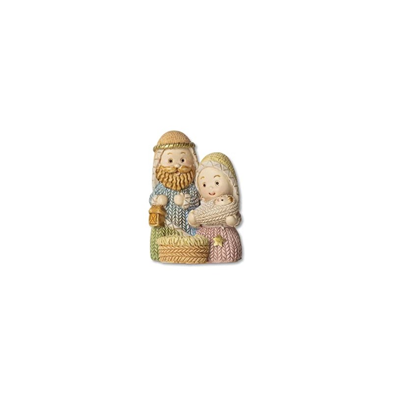 Fratelli Bonella Resin Birth Figurine with Cot 4 x 5