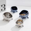 Cat Bowl Proper Height Mirror Safety Ceramic Stable Large Capacity