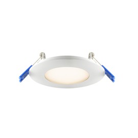 DALS Lighting 7003-WH 3" Round PRO LED Recess Panel Light, White
