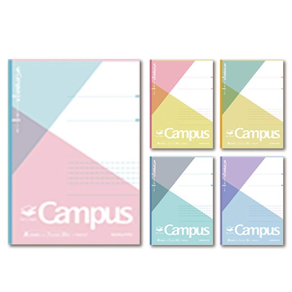 Kokuyo Notebook, Smart Campus, Limited B5, Dotted A-Ruled, Clear Pastel,