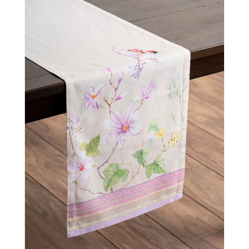 Maison d' Hermine Tablerunner 100% Cotton Table Runner Decorative Washable