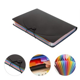 Document File, Document Stand, Storage File Box, A4 Size, File, Stationery, Office Supplies, Binder, Miscellaneous Goods, Stationery, Folder, Box, Case, Document File (13 Pockets)