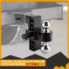 XM 2" Receiver Trailer Hitch 6" Drop Tow Hitch Adjustable
