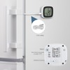 Ankilo Bluetooth Refrigerator Thermometer, Freezer Thermometer Alarm with Smart Bluetooth,