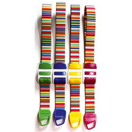 Professional Storage Hose – Vein Congestion – Bundle of 4 Striped Blue/Pink/Yellow/Green