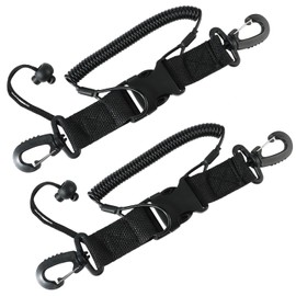 JSMTKJ Pack of 2 Spiral Cable Diving Camera, Diving Camera Lanyard, Diving Hook, Diving Accessories for Diving, Snorkelling, Climbing, Underwater Camera